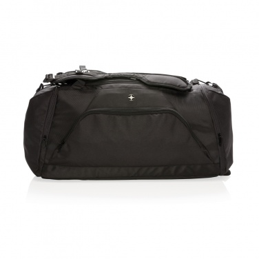 Logotrade kampanjprodukter bild: Swiss Peak RFID sport duffle & ryggsäck