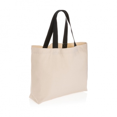 Logotrade kampanjprodukter bild: Impact Aware™ stor tote-väska 240 gsm ofärgad rcanvas