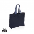 Impact Aware™ stor tote-väska 240 gsm ofärgad rcanvas, marin