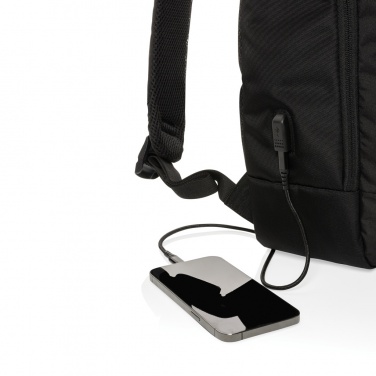 Logotrade kampanjprodukter bild: Swiss Peak AWARE™ modern 15.6" laptopryggsäck