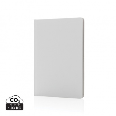 Logotrade profilprodukter bild: A5 Impact hardcover stenpapper anteckningsbok