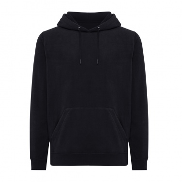 Logotrade reklamprodukter bild: Iqoniq Trivor microfleece hoodie i återvunnen polyester