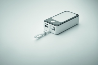 Logotrade kampanjprodukter bild: Powerbank 10.000mAh med COB