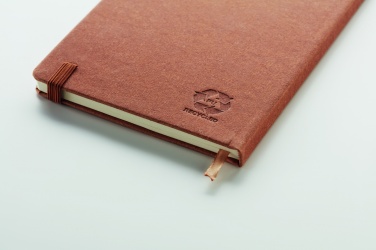 Logotrade profilreklam bild: A5 notebook i återvunnen PU