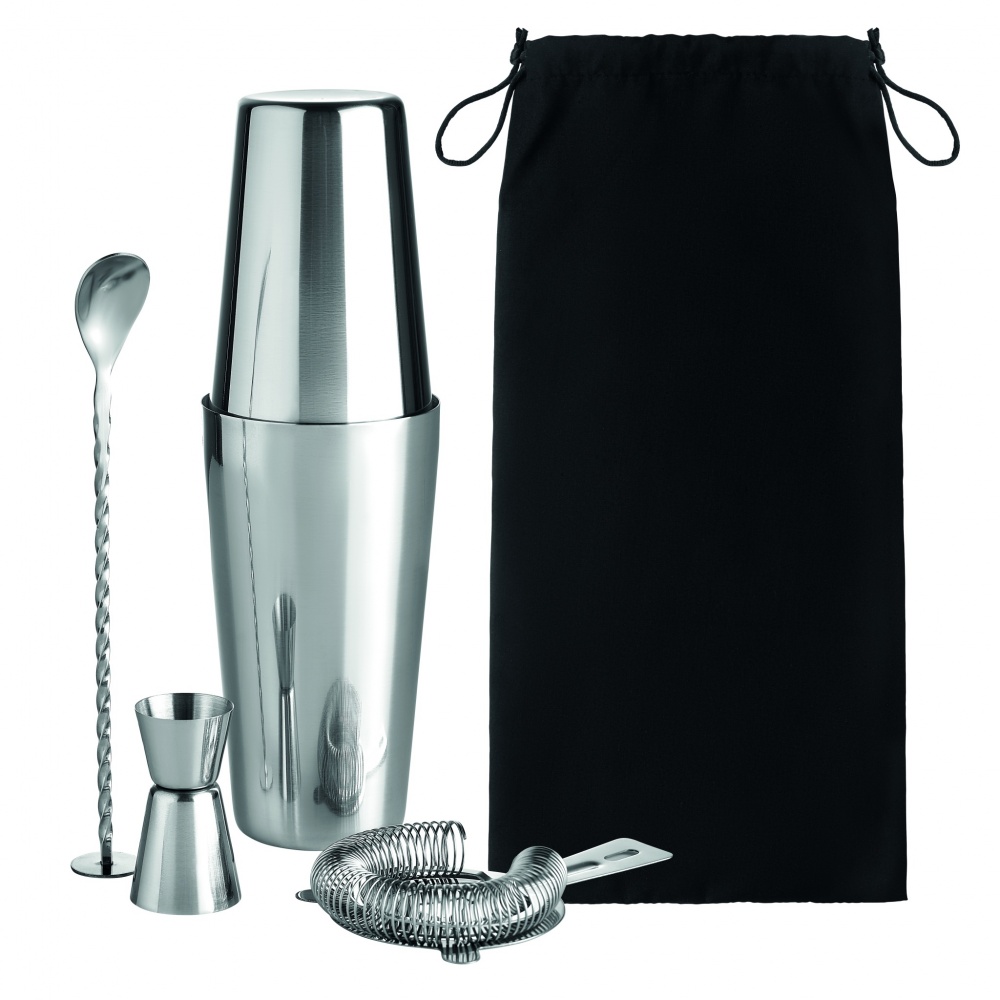 Logotrade kampanjprodukter bild: Cocktail shaker set 750 ml