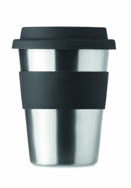 Logotrade presentreklam bild: Take away mugg rostfri