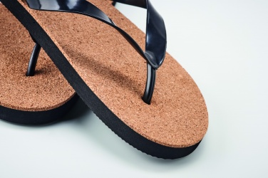 Logotrade profilprodukter bild: Slippers i kork L