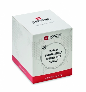 Logotrade profilprodukter bild: Skross MUV USB reseadapter