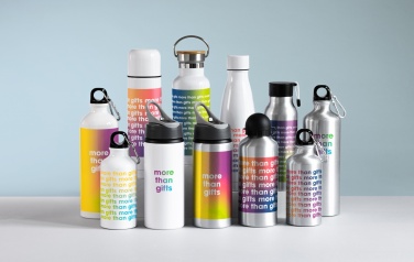 Logotrade kampanjprodukter bild: Aluminiumflaska 400ml