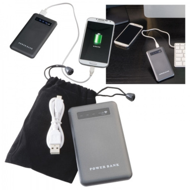 Logotrade reklamprodukter bild: Powerbank KINGSVILLE