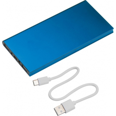 Logotrade reklamprodukter bild: Powerbank 8 000 mAh WOLFSBERG