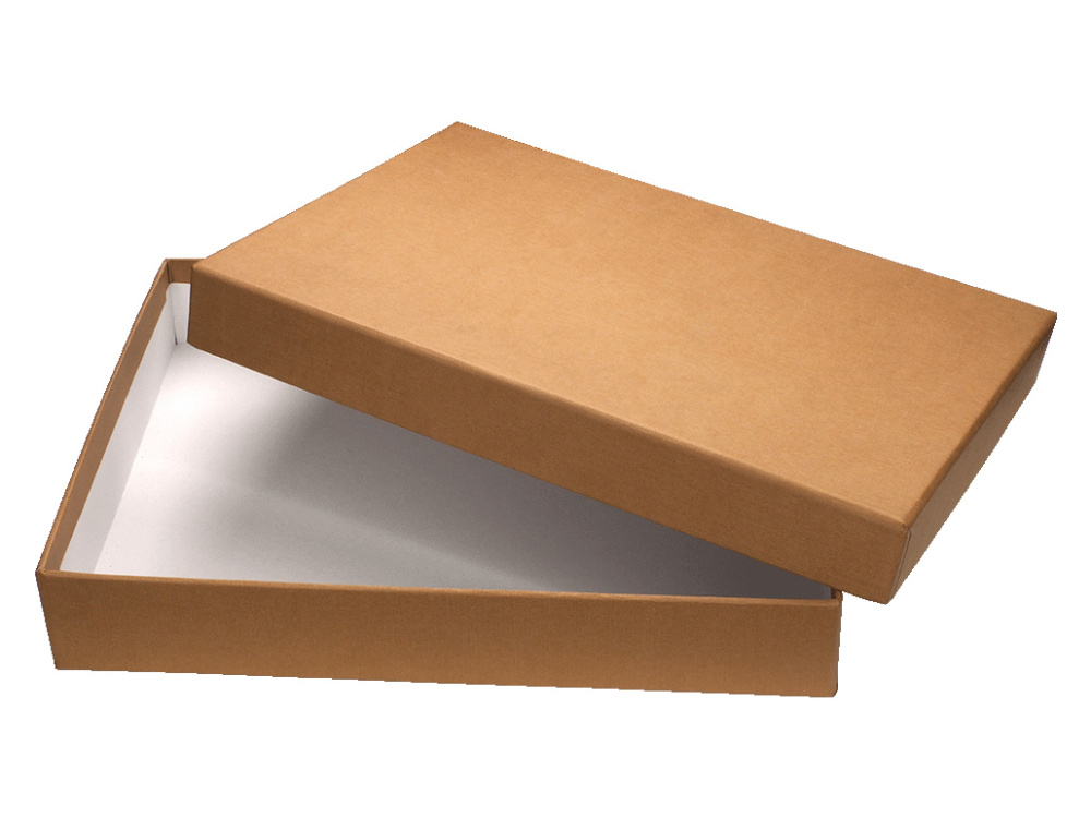 Logotrade reklamprodukter bild: Box laminerad med dekorativt papper (25x21x5cm) 44703700