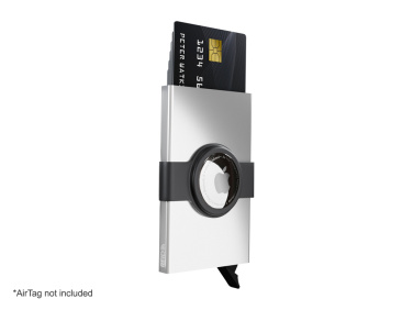 Logotrade presentreklam bild: RFID kreditkortsfodral med hållare för AirTag 2163108