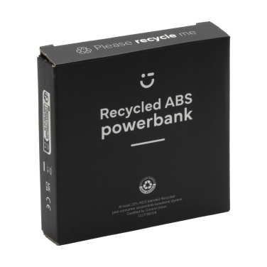 Logotrade presentreklam bild: Kompakt 5000 RCS återvunnen ABS Powerbank