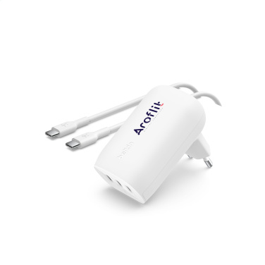 Logotrade presentreklam bild: Belkin BoostCharge 3-ports väggladdare