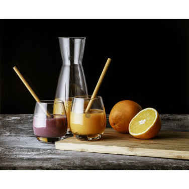 Logotrade kampanjprodukter bild: ECO Bamboe Straw Set bambu sugrör