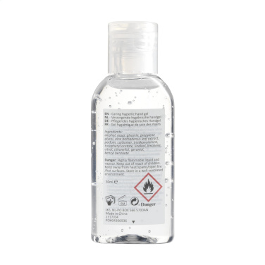 Logotrade presentreklam bild: Caring Hygienic Hand Gel 50 ml