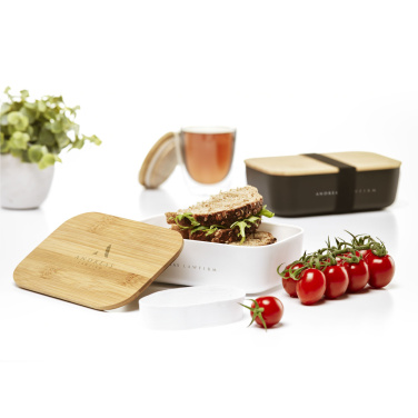 Logotrade reklamprodukter bild: Midori Bamboo Lunchbox