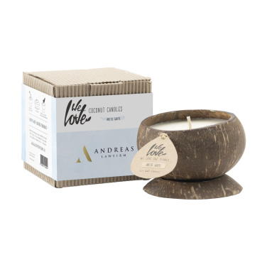 Logotrade profilprodukter bild: Vi älskar The Planet Coconut Candle