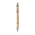 Boston Bamboo penna, silver