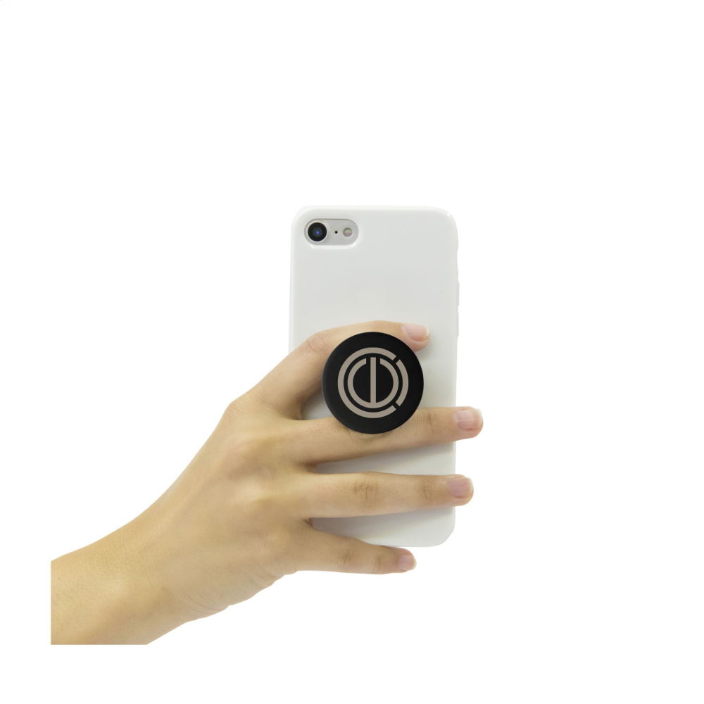 Logotrade profilreklam bild: PopSockets® telefonhållare i aluminium