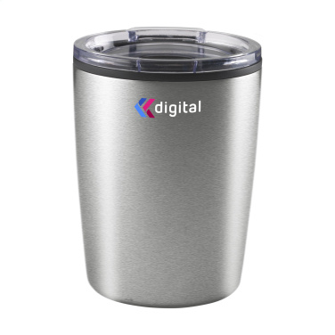 Logotrade presentreklam bild: Espresso-to-Go-mugg RCS Recycled Steel 170 ml