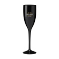 Lunaire Återanvändbart Champagneglas 150 ml, svart