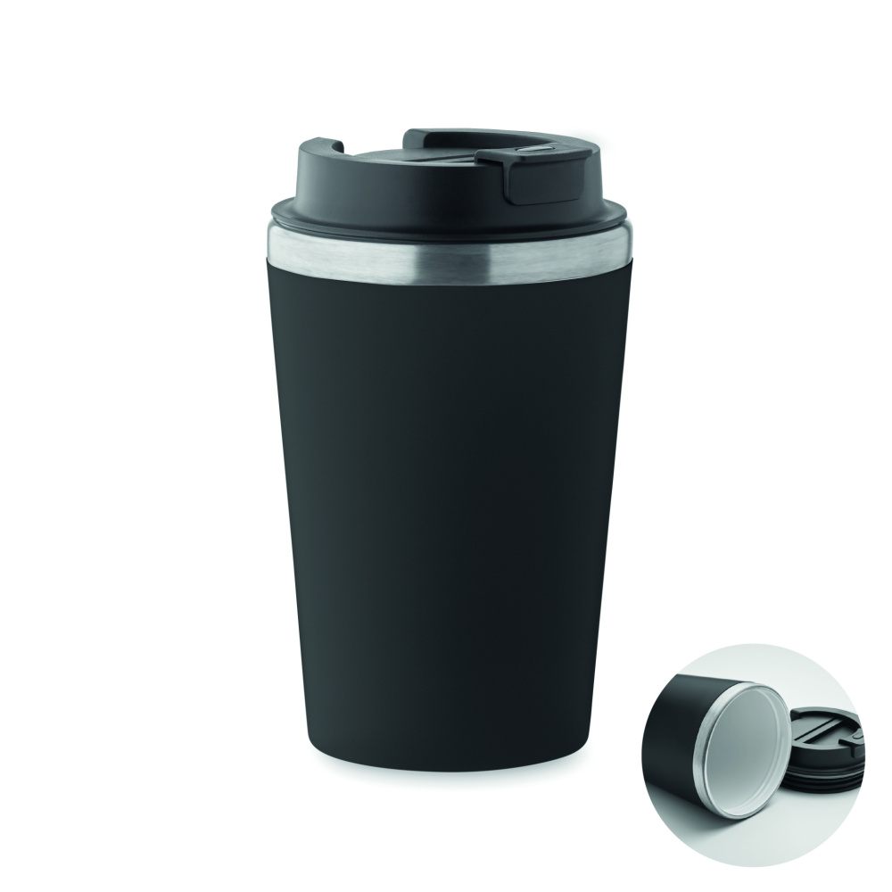 Logotrade profilprodukter bild: Mugg med keramiskt foder 350ml