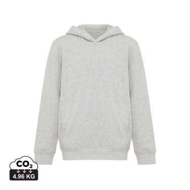 Logotrade kampanjprodukter bild: Iqoniq Yengo hoodie i återvunnen bomull med sidofickor för b