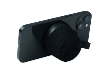 Logotrade profilprodukter bild: 3W trådlös högtalare + stativ