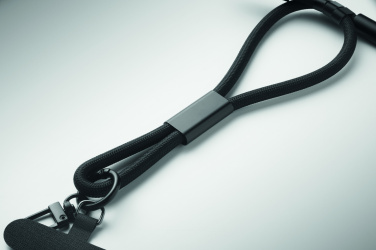 Logotrade presentreklam bild: Handledsrem - laddkabel 60W