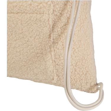 Logotrade kampanjprodukter bild: Bear ryggsäck med dragsko av GRS-certifierat återvunnet sherpa-material, 9 l