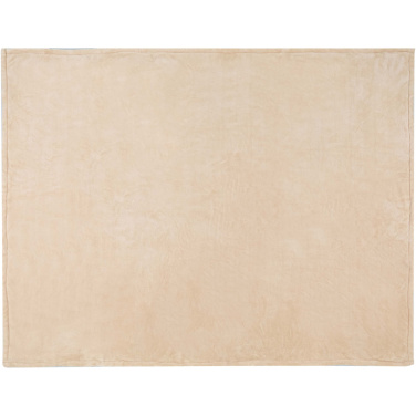 Logotrade presentreklam bild: Ashen sherpa-filt av GRS-certifierat återvunnet material