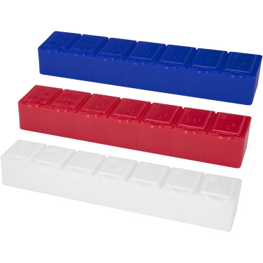 Logotrade kampanjprodukter bild: Dose 7-dagars multivitaminorganiserare