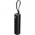 Powerbank 5 000 mAh DONCASTER, svart