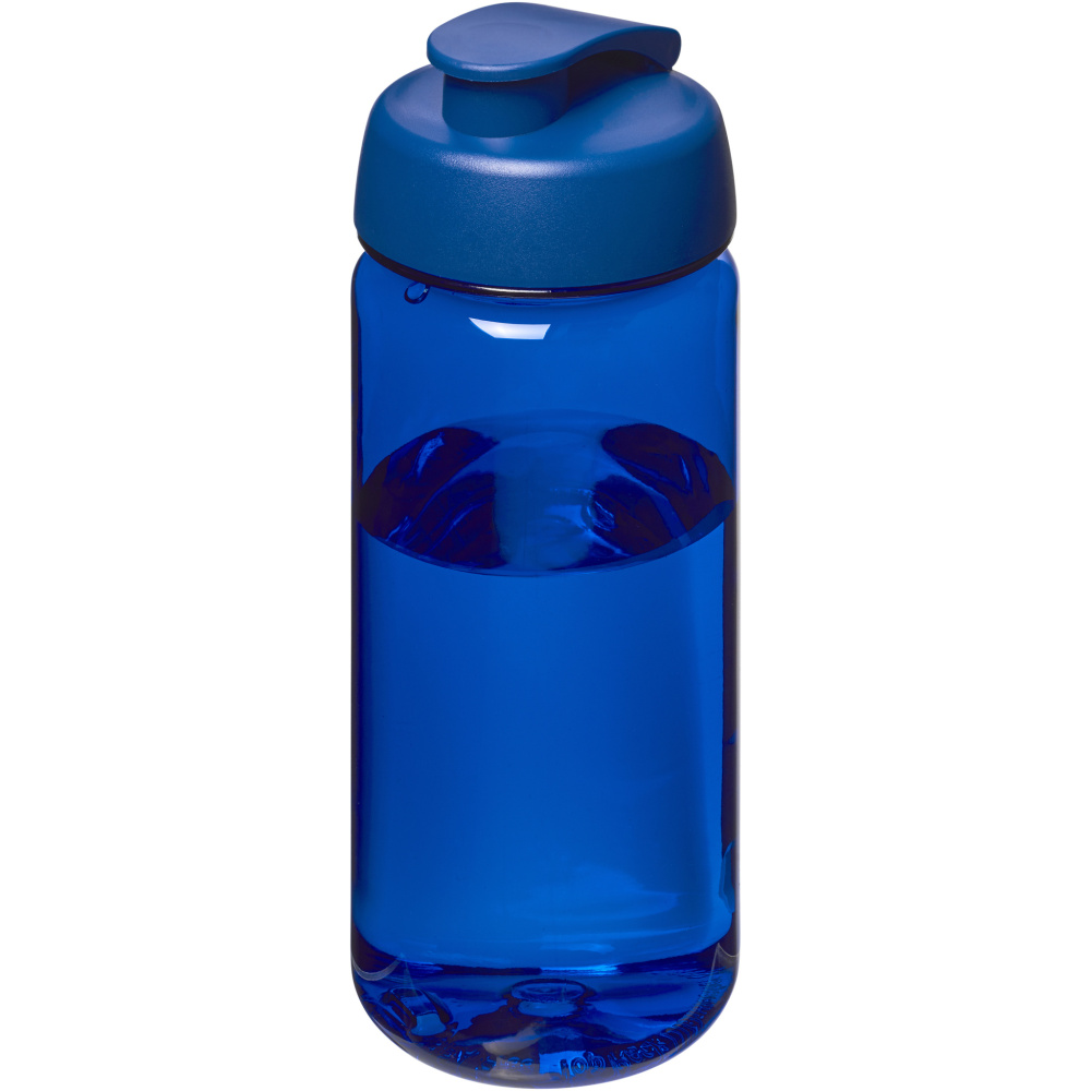Logotrade profilprodukter bild: H2O Active® Octave Tritan™ 600 ml sportflaska med uppfällbart lock