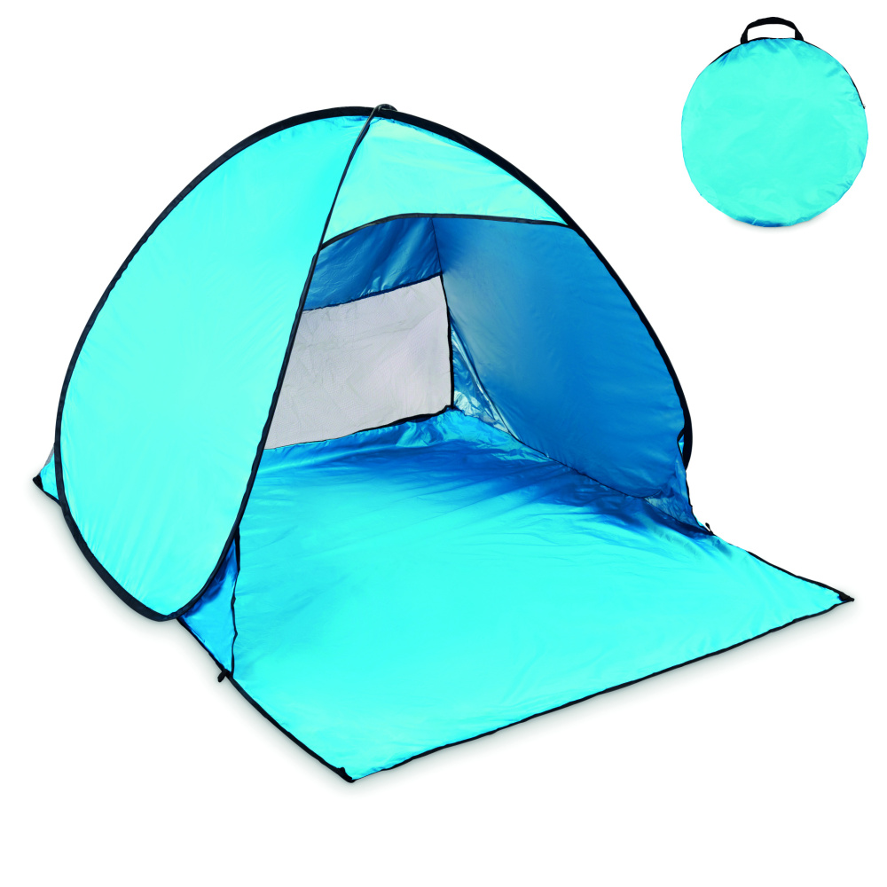 Logotrade reklamprodukter bild: Strandtält i 190T polyester