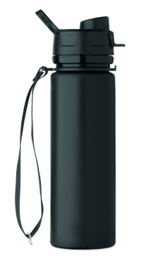 Logotrade presentreklam bild: Hopvikbar flaska i silikon