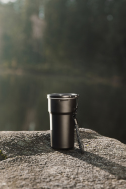 Logotrade kampanjprodukter bild: VINGA Parks RCS återvunnet stål mugg, 4 st, 250 ML