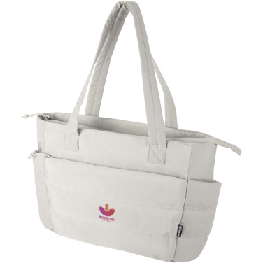 Logotrade kampanjprodukter bild: Puffer 15,6" laptoptote av återvunnen GRS, 18 l