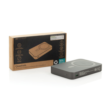 Logotrade presentreklam bild: Quantom RCS ultrasnabb 10 000 mAh magnetisk powerbank