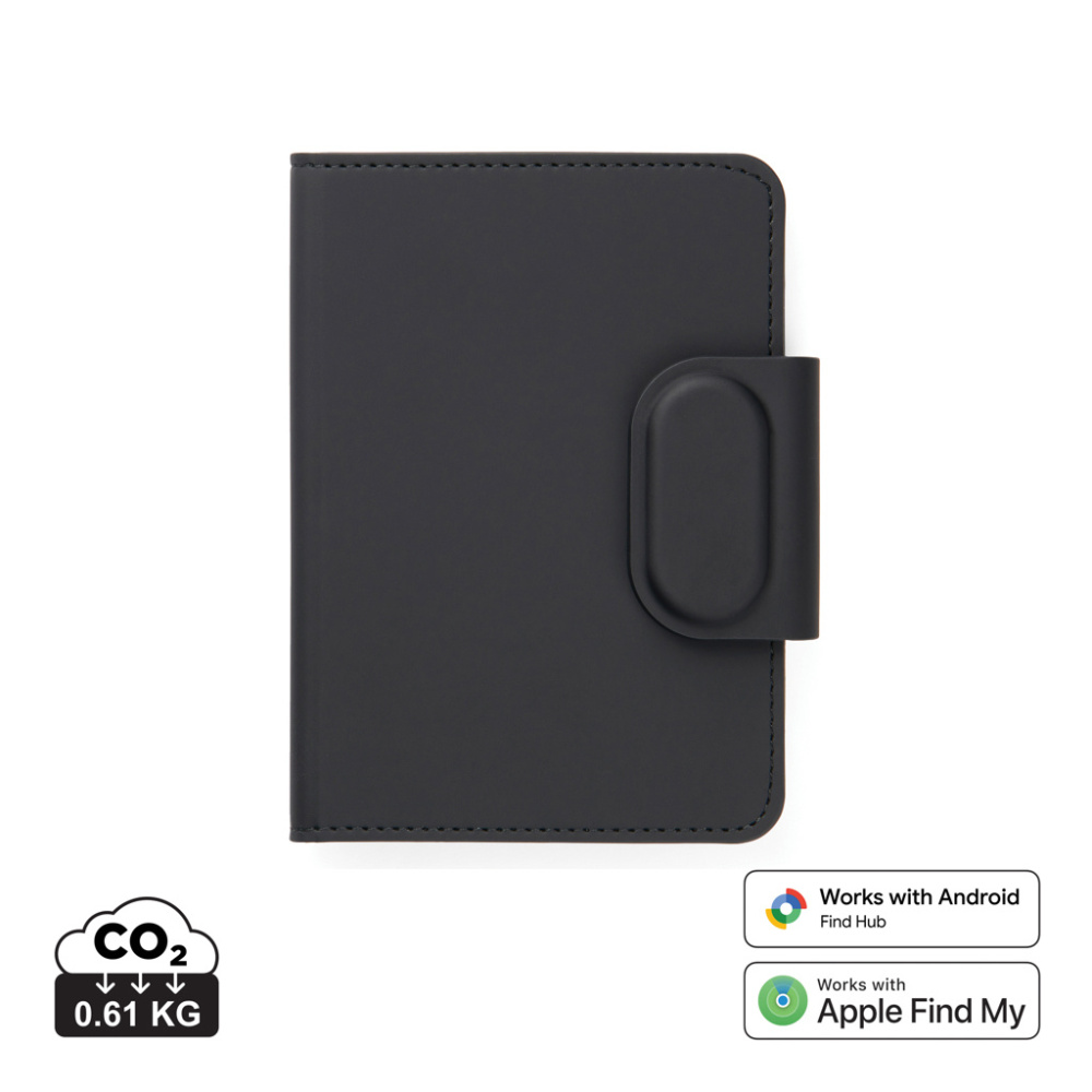 Logotrade reklamprodukter bild: VINGA Baltimore RCS Passport Cover With Finder Dual