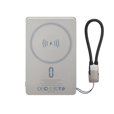 Logotrade kampanjprodukter bild: Powerbank Magsafe trådlös 15W VA2616 5000 mAh RIVACASE