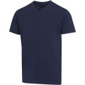 Balfour kortärmad v-ringad unisex-T-shirt, Marin