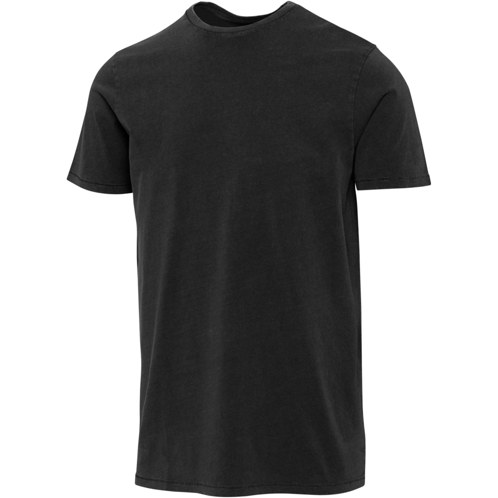 Logotrade profilprodukter bild: Nanaimo 160 g/m2 kortärmad tvättad T-shirt för herr