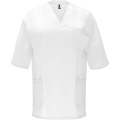 Panacea 160 g/m2 kortärmad unisex-servicetröja, Vit