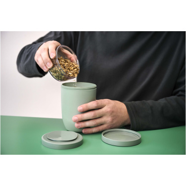 Logotrade reklamprodukter bild: Mepal Ellipse 750 + 300 ml isolerad matlåda