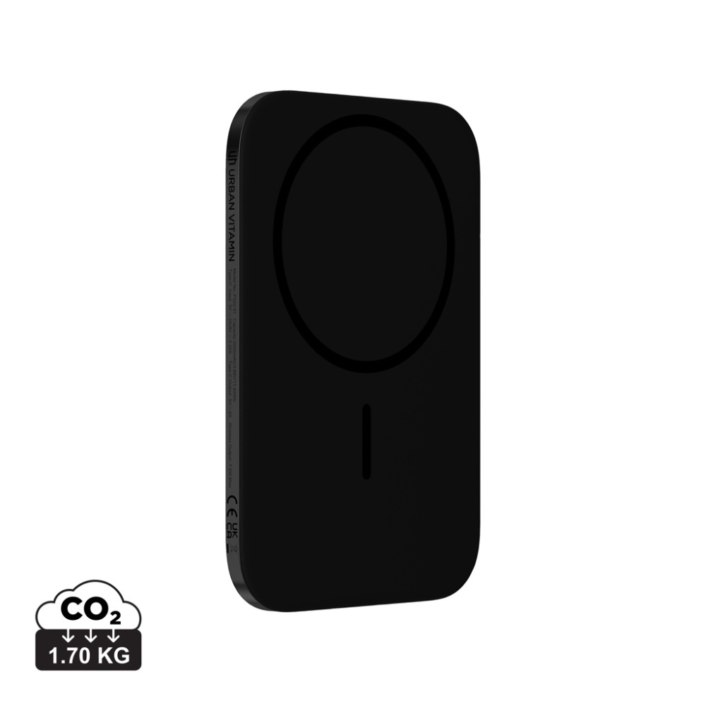 Logotrade reklamprodukter bild: Urban Vitamin Concord RCS Ultratunn 3000 mAh powerbank