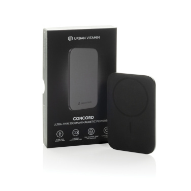 Logotrade presentreklam bild: Urban Vitamin Concord RCS Ultratunn 3000 mAh powerbank