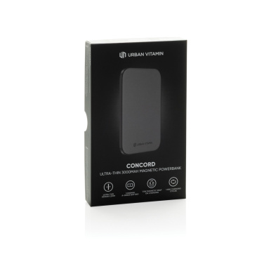 Logotrade profilreklam bild: Urban Vitamin Concord RCS Ultratunn 3000 mAh powerbank